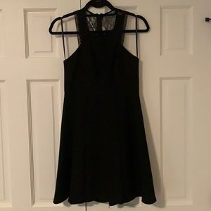 BCBG, size 4, black dress